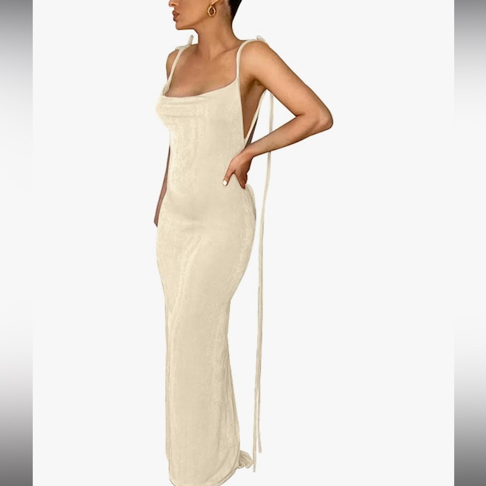 Summer Spaghetti Strap Sleeveless Dress